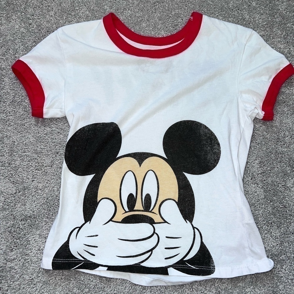 Disney Mickey Cropped Top